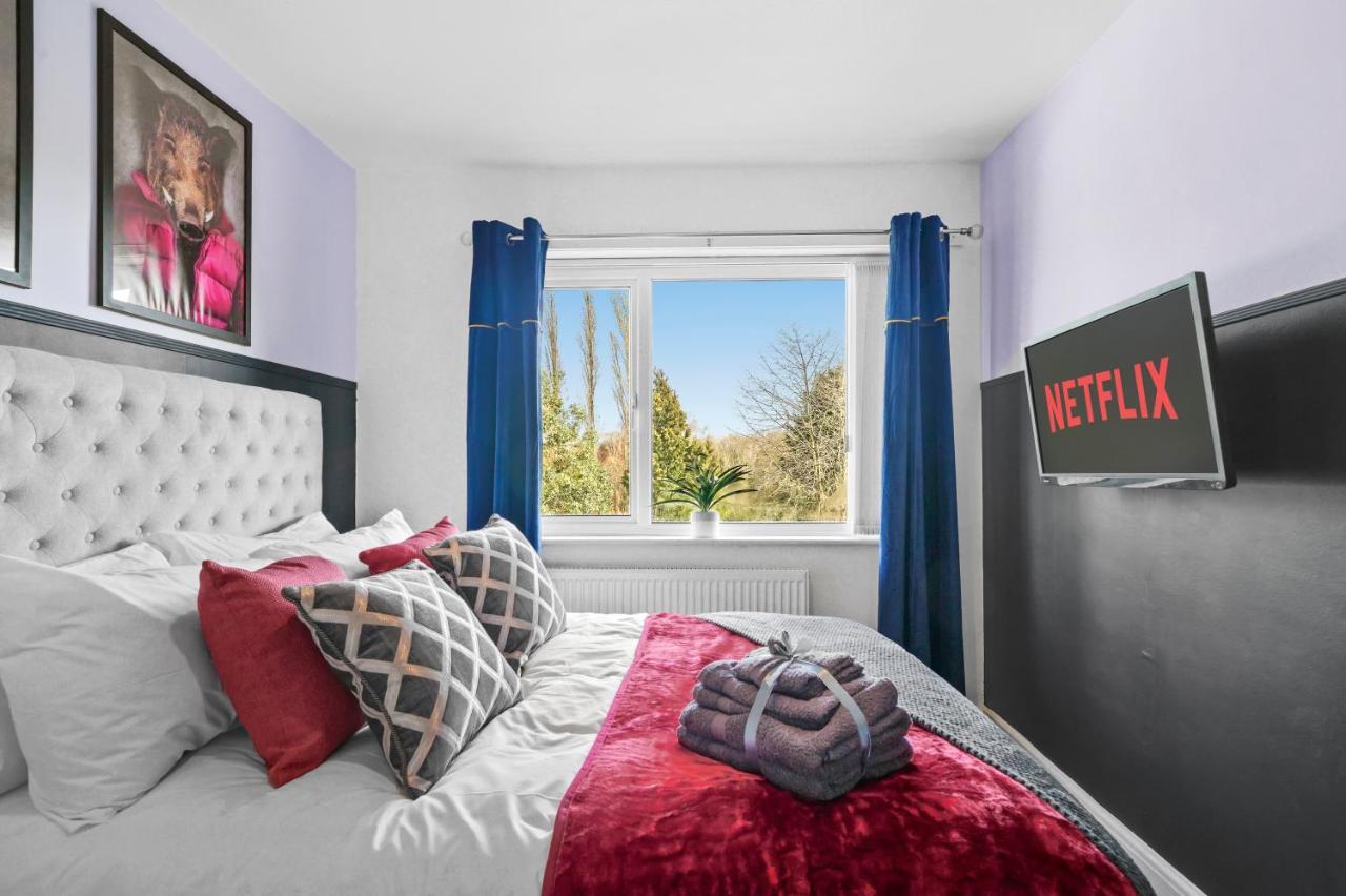 The Stylish Warwick Abode - Balcony - Garden Villa Leek Wootton Bagian luar foto