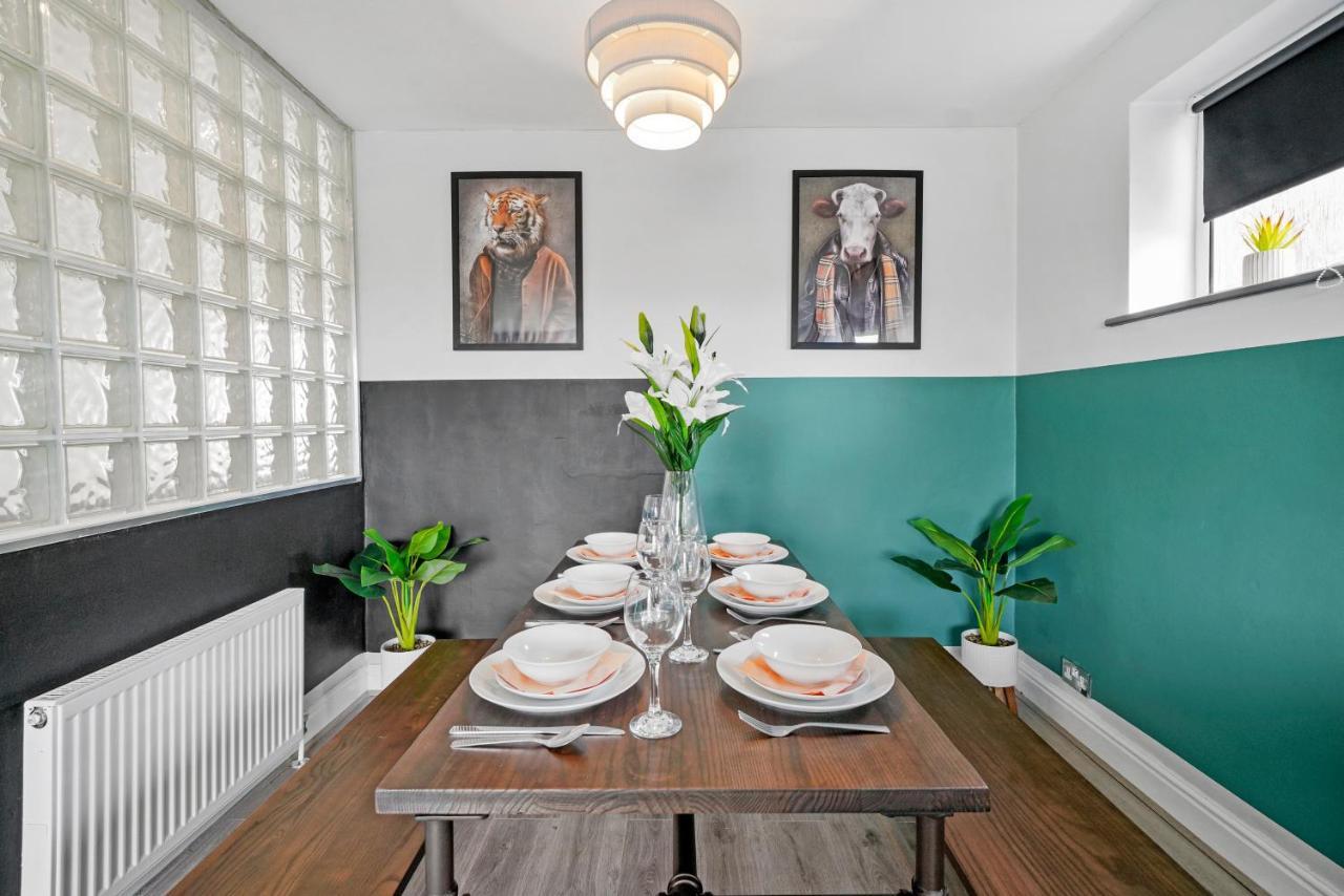 The Stylish Warwick Abode - Balcony - Garden Villa Leek Wootton Bagian luar foto